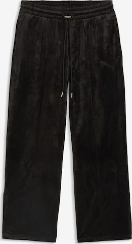PUMA Loose fit Pants in Black: front