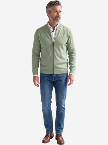 redmond Strickjacke 'Basic'‌‌‌‌‌‌‌ in Grün