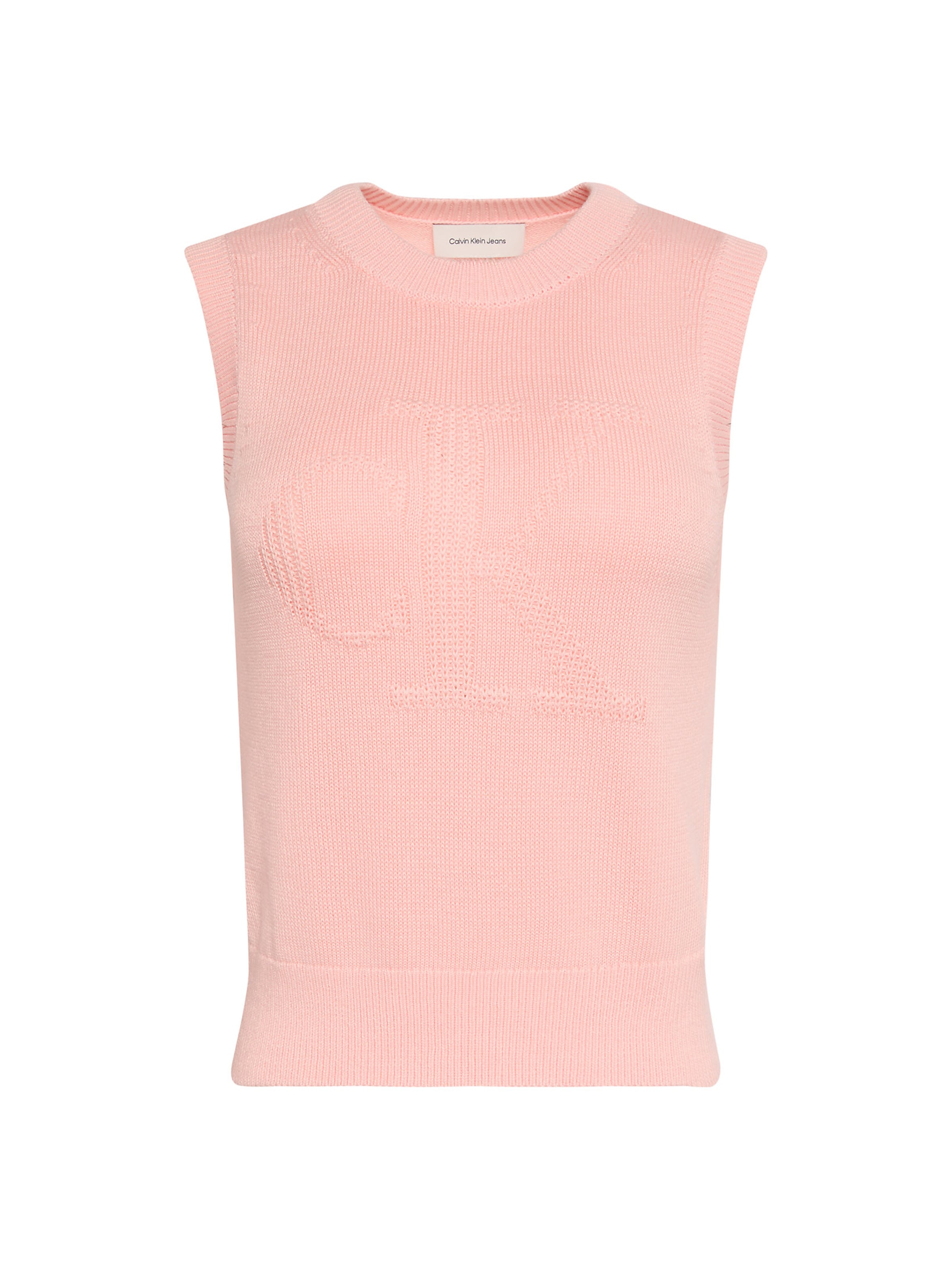 Calvin Klein Jeans Top in Pink: Vorderseite