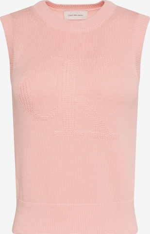 Haut Calvin Klein Jeans en rose : devant