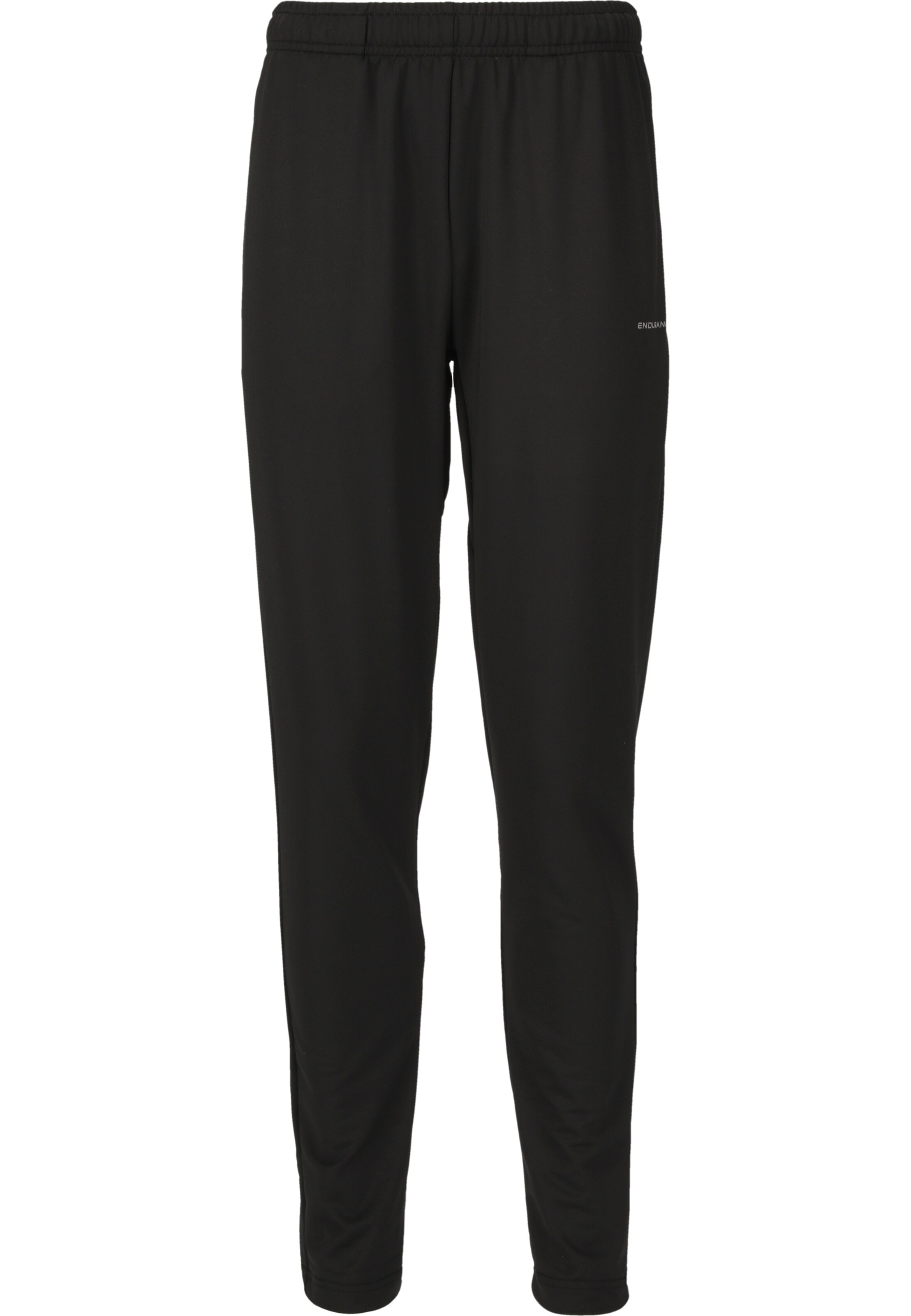 ENDURANCE Regular Sportbroek 'Beno V2 Jr.' in Zwart: voorkant
