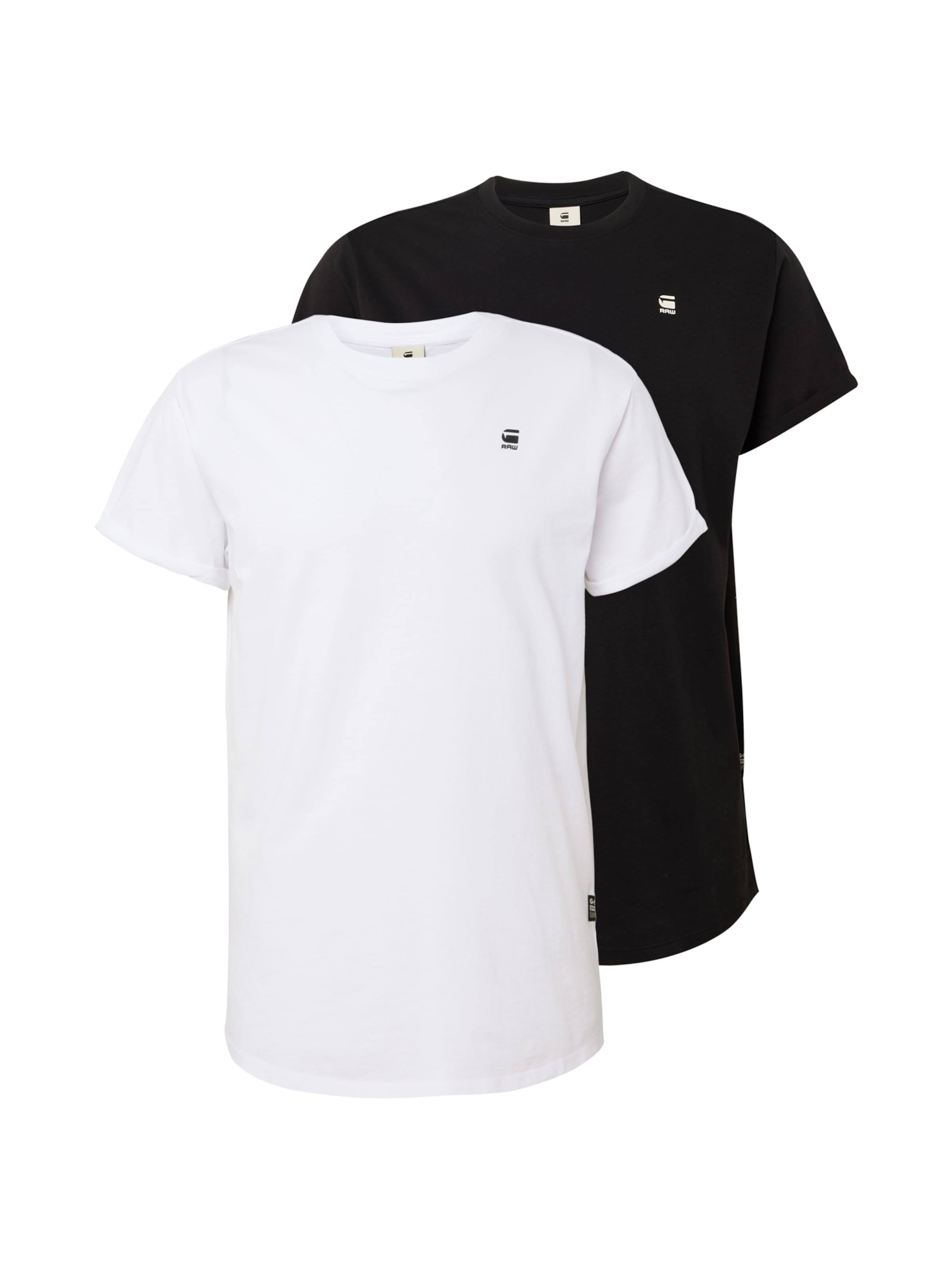 G-STAR Tričko – černá: přední strana