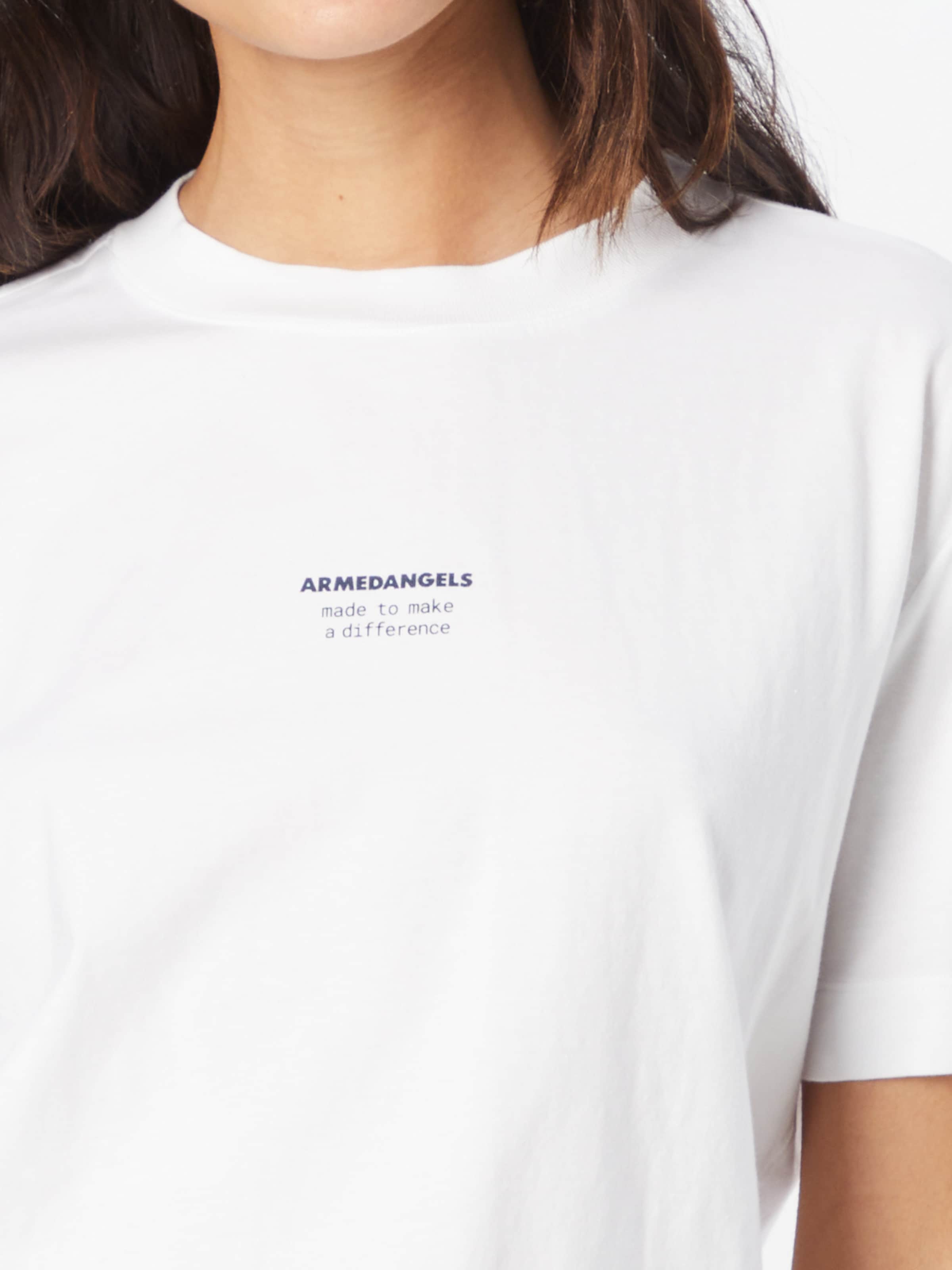 Femme T-shirt MIAA ARMEDANGELS en Blanc 