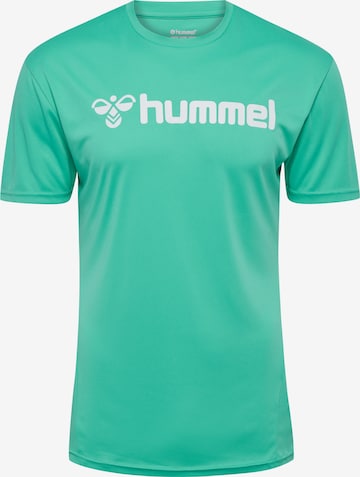 Hummel Performance shirt in Green: front