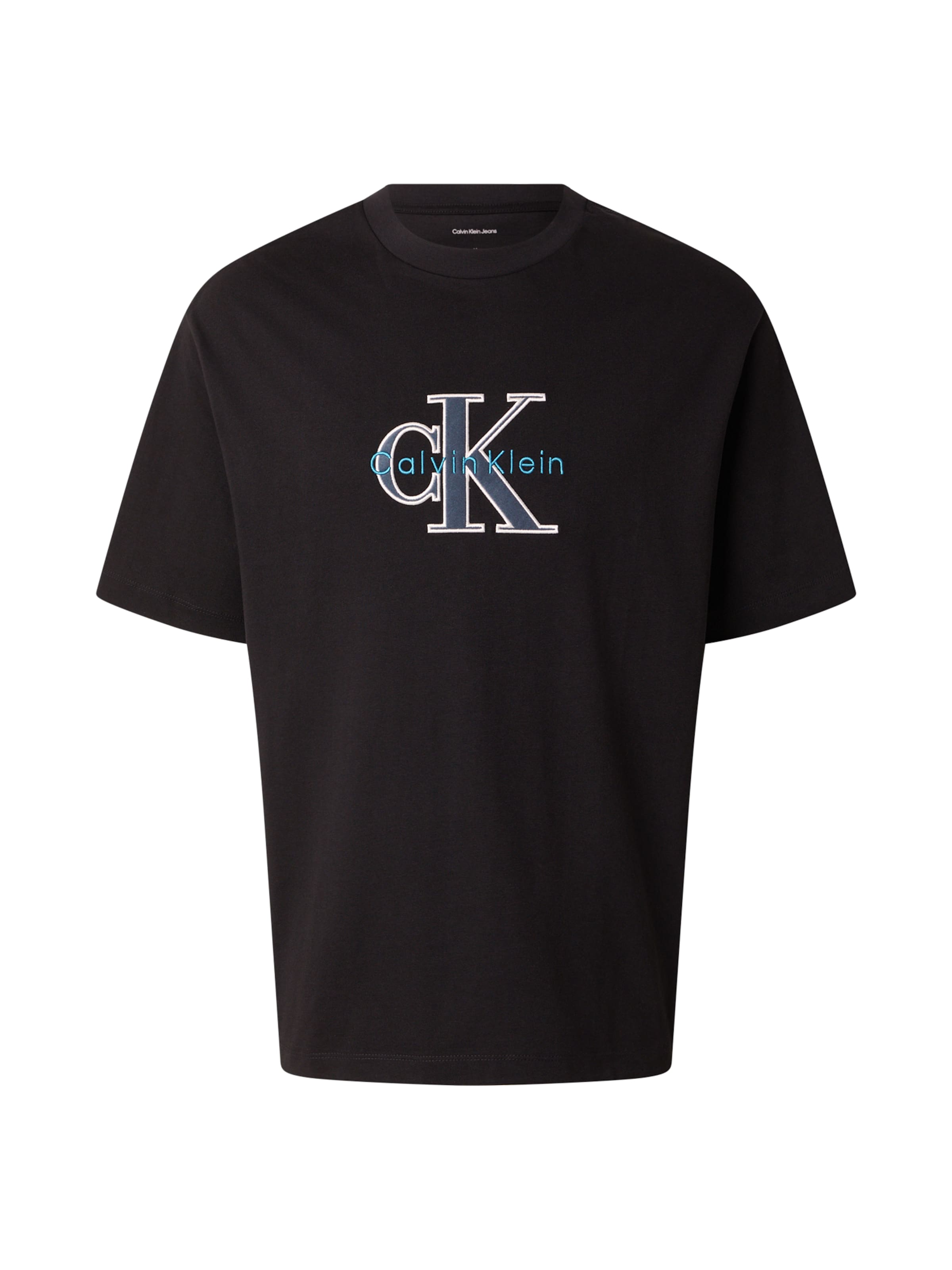T-Shirt Calvin Klein Jeans en marron : devant