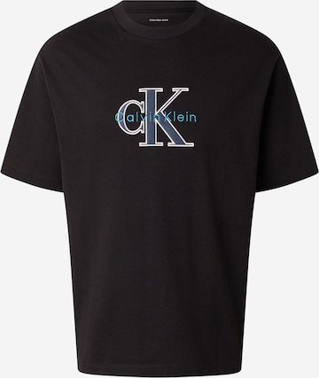 T-Shirt Calvin Klein Jeans en marron : devant