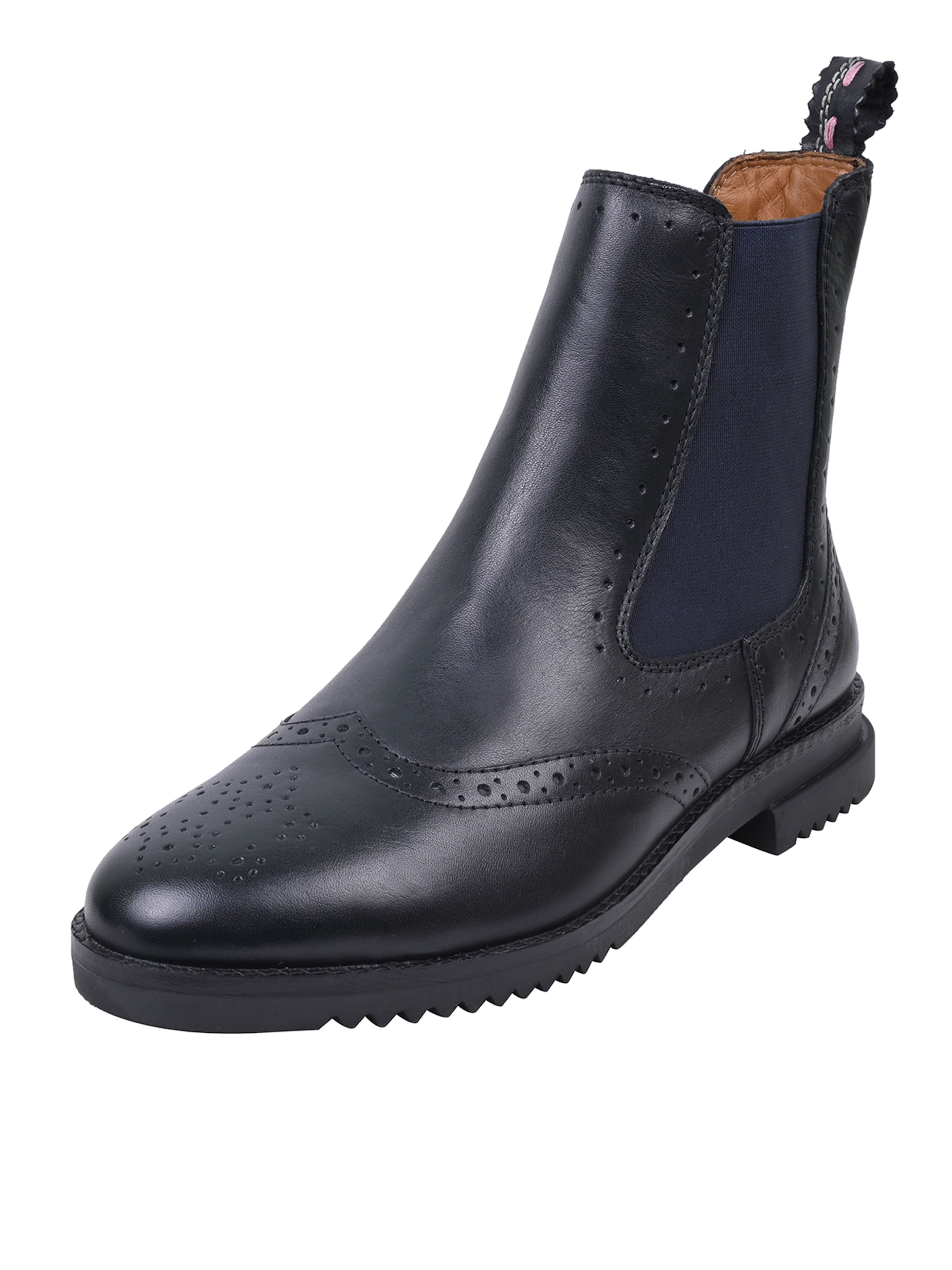 Crickit Chelsea boots ' UDINE ' in Blauw: voorkant