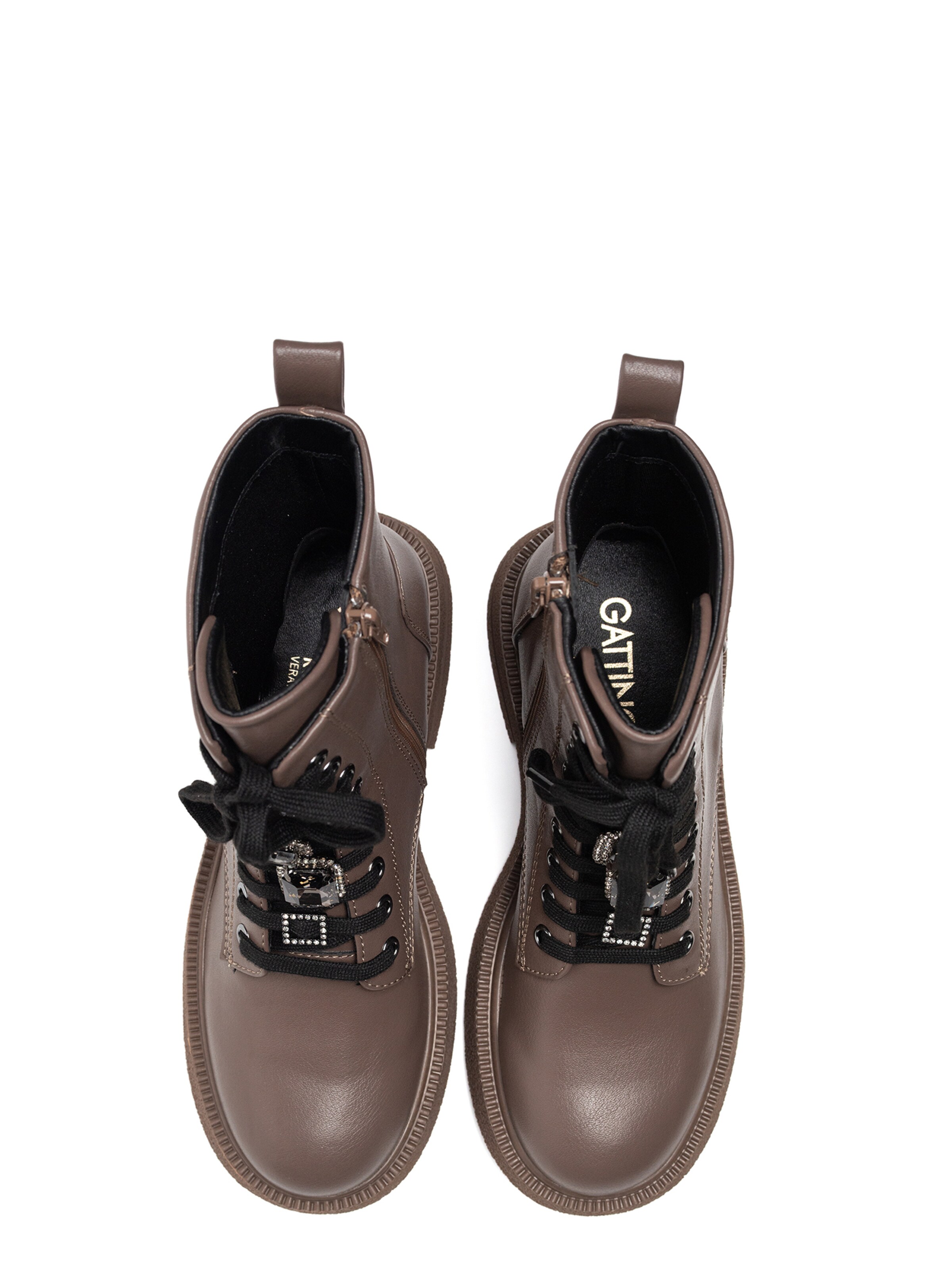 Gattinoni Schnürstiefelette in Braun