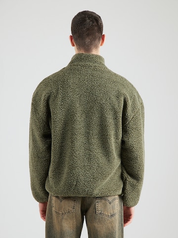 AMERICAN VINTAGE Fleecejacke 'HOKTOWN' in Grün