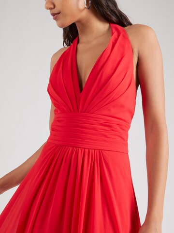 mascara - Vestido de noche en rojo
