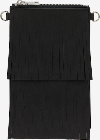 Sac à bandoulière IZIA en noir : devant