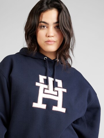 Tommy Hilfiger Curve Sweatshirt in Blauw