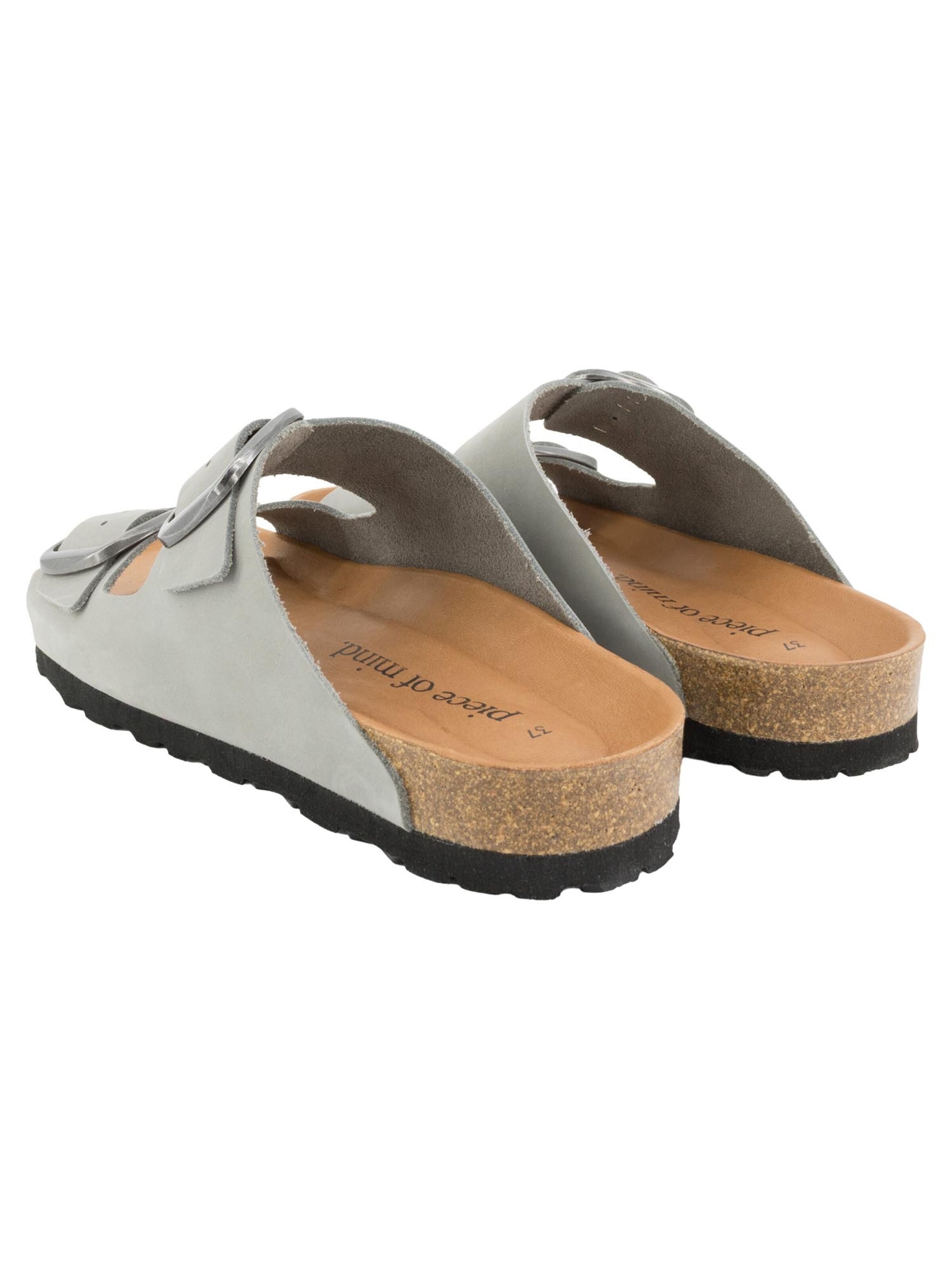 Piece Of Mind Muiltjes 'Comfort' in Grijs