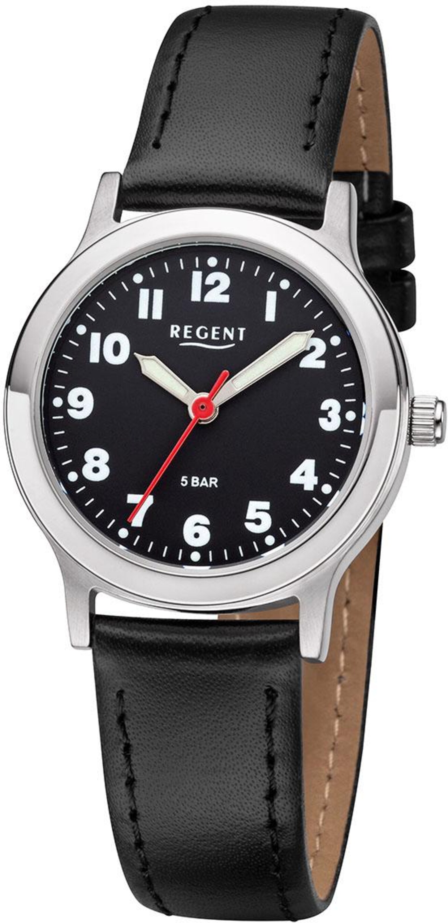 REGENT Analog Watch in Silver: front