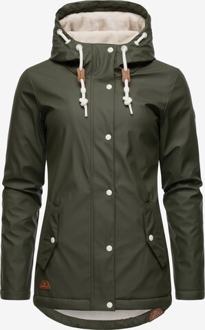 Ragwear Performance Jacket 'Marge' in Green: front