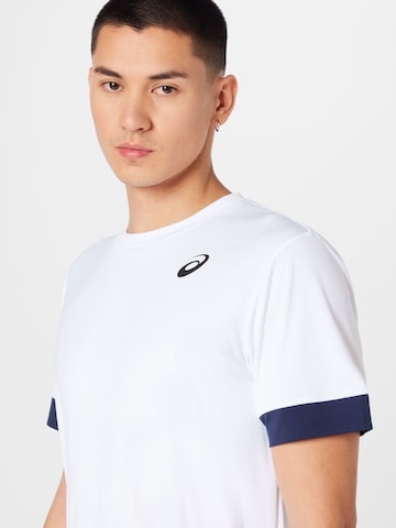 balta ASICS Sportiniai marškinėliai