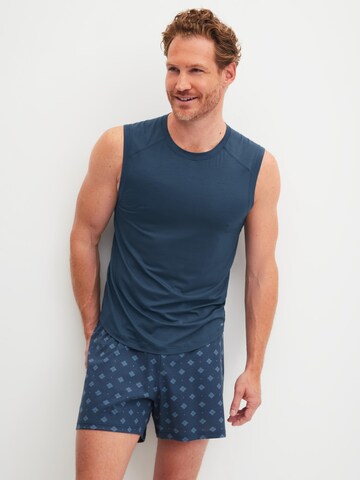 CALIDA Boxershorts in Blau