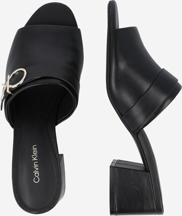 Calvin Klein Mules 'Almond' in Black