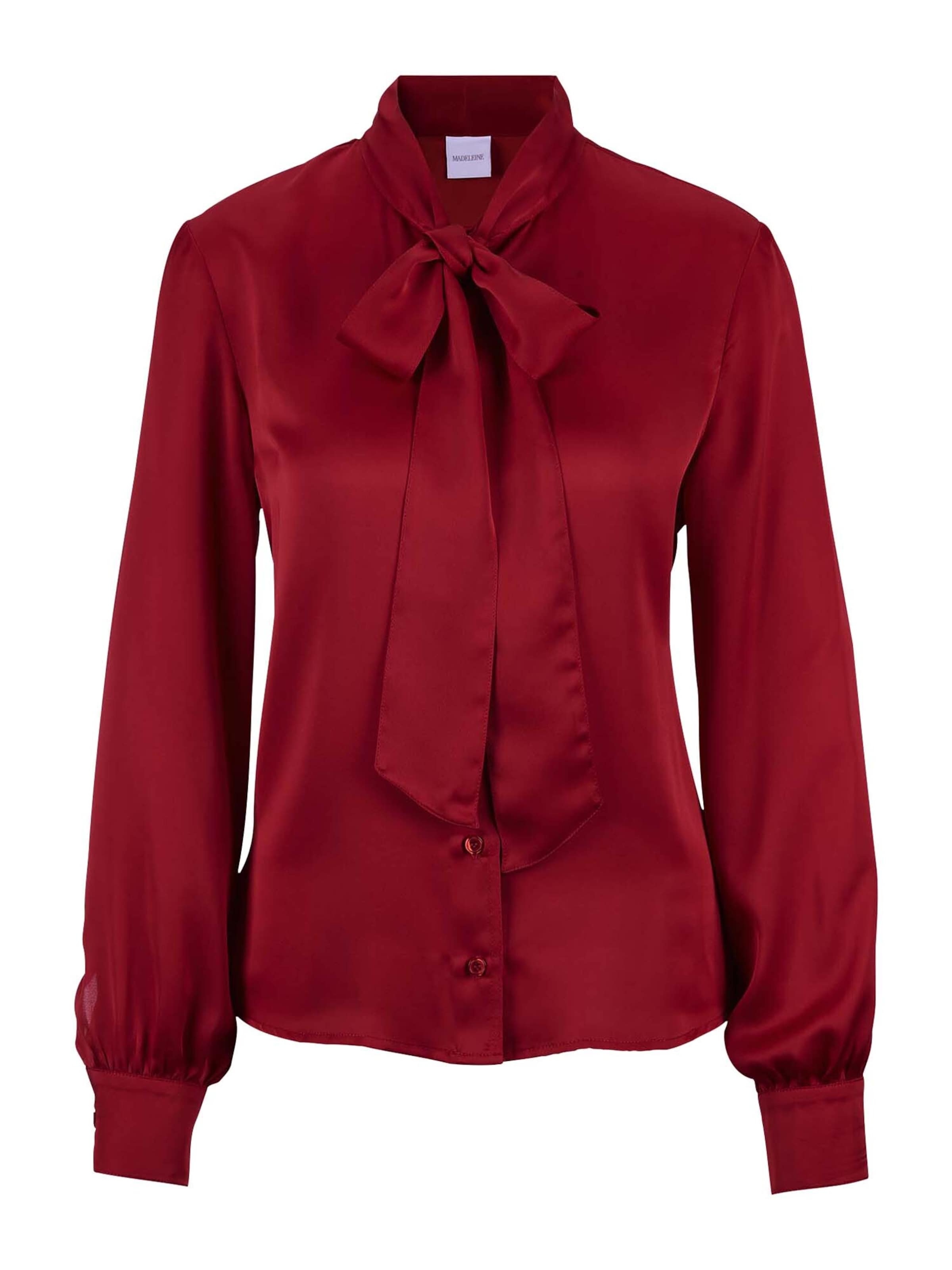 MADELEINE Bluse in Rot: Vorderseite