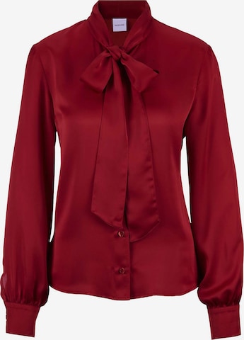 Chemisier MADELEINE en rouge : devant