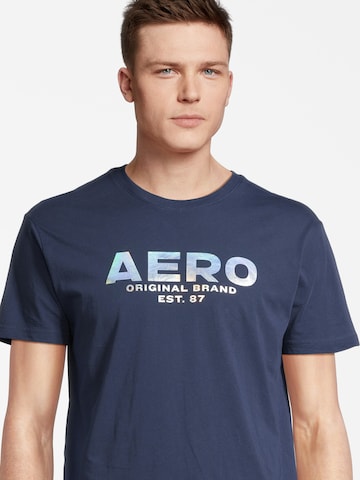 AÉROPOSTALE Shirt in Blauw