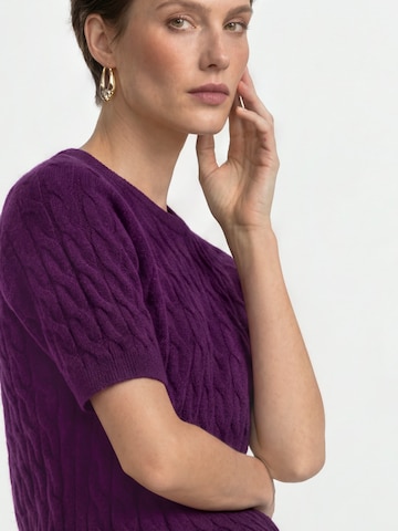 Rich & Royal Sweater in Purple