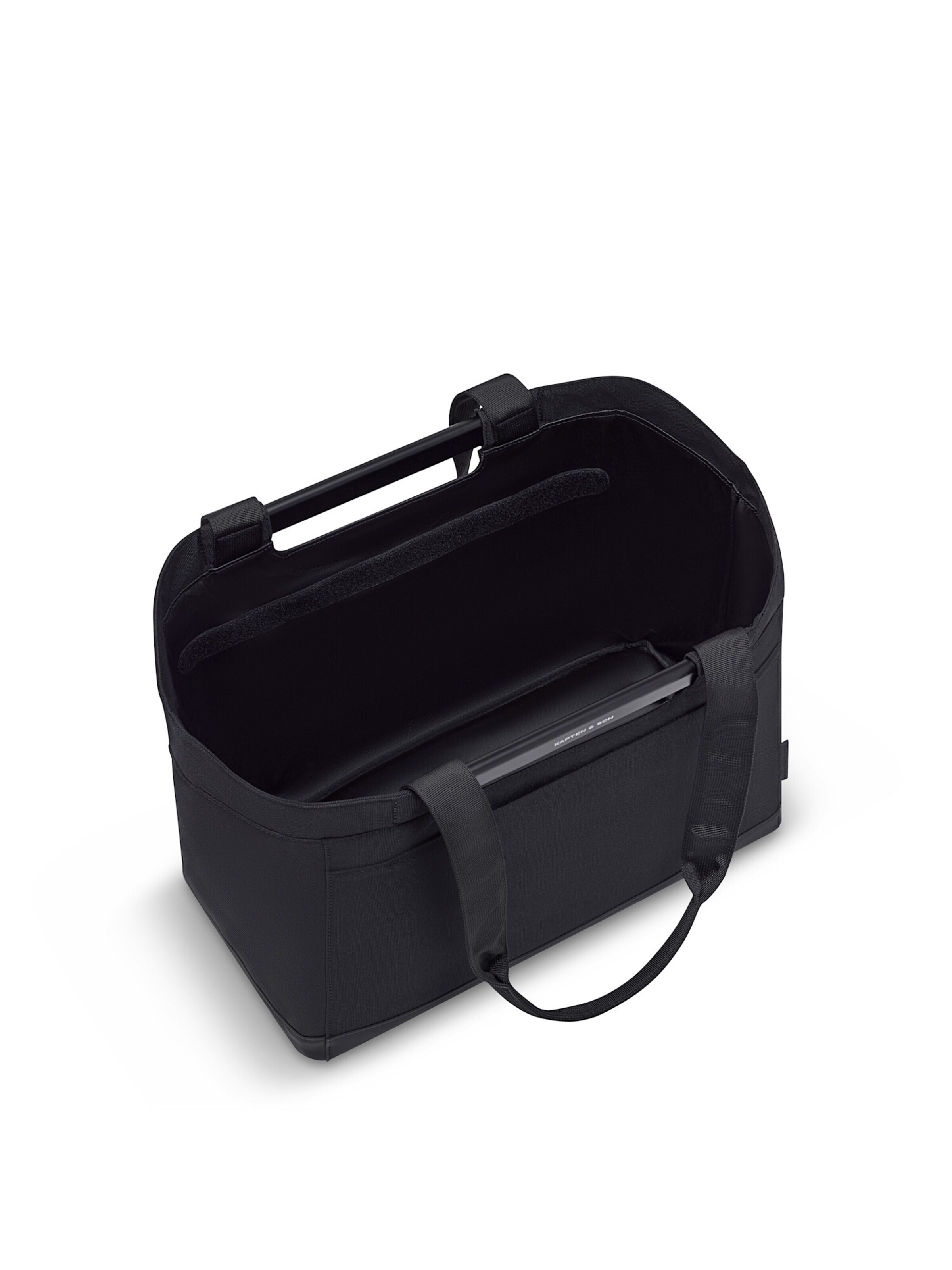 Kapten & Son Shopper 'Vaasa Shopping Basket' in Black