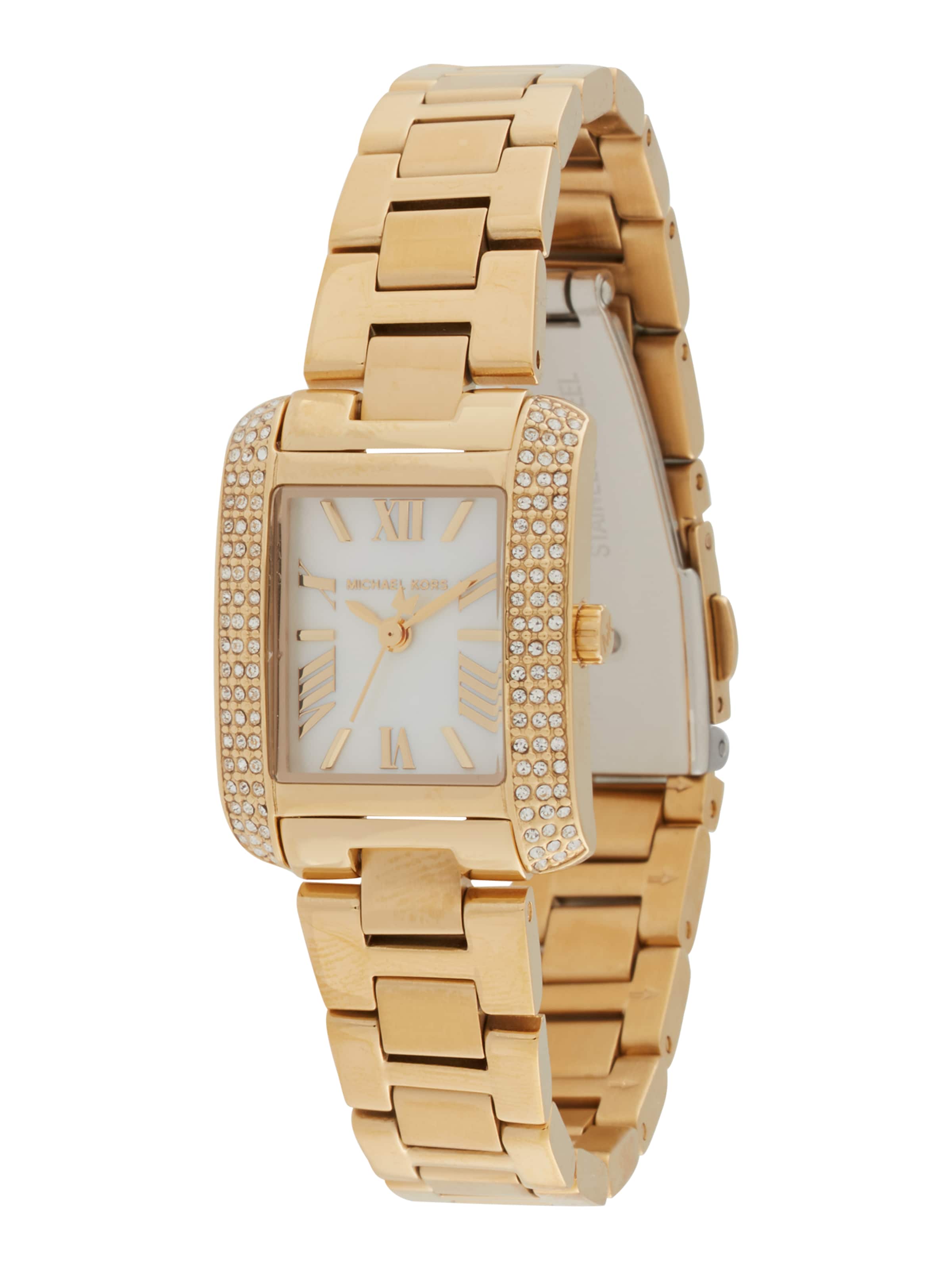 zelts MICHAEL Michael Kors Analogais pulkstenis 'EMERY': no priekšpuses