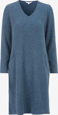 Cellbes of Sweden Gebreide jurk in Blauw: voorkant
