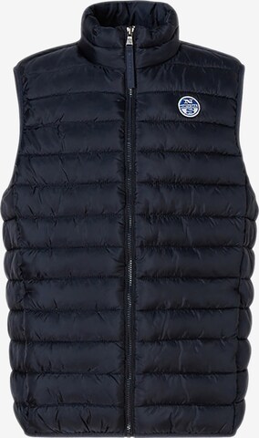 North Sails Bodywarmer in Blauw: voorkant