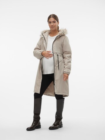 MAMALICIOUS Winter parka 'New Jessi' in Grey