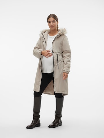 MAMALICIOUS Talveparka 'New Jessi', värv hall