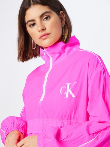 Veste mi-saison Calvin Klein Jeans en rose