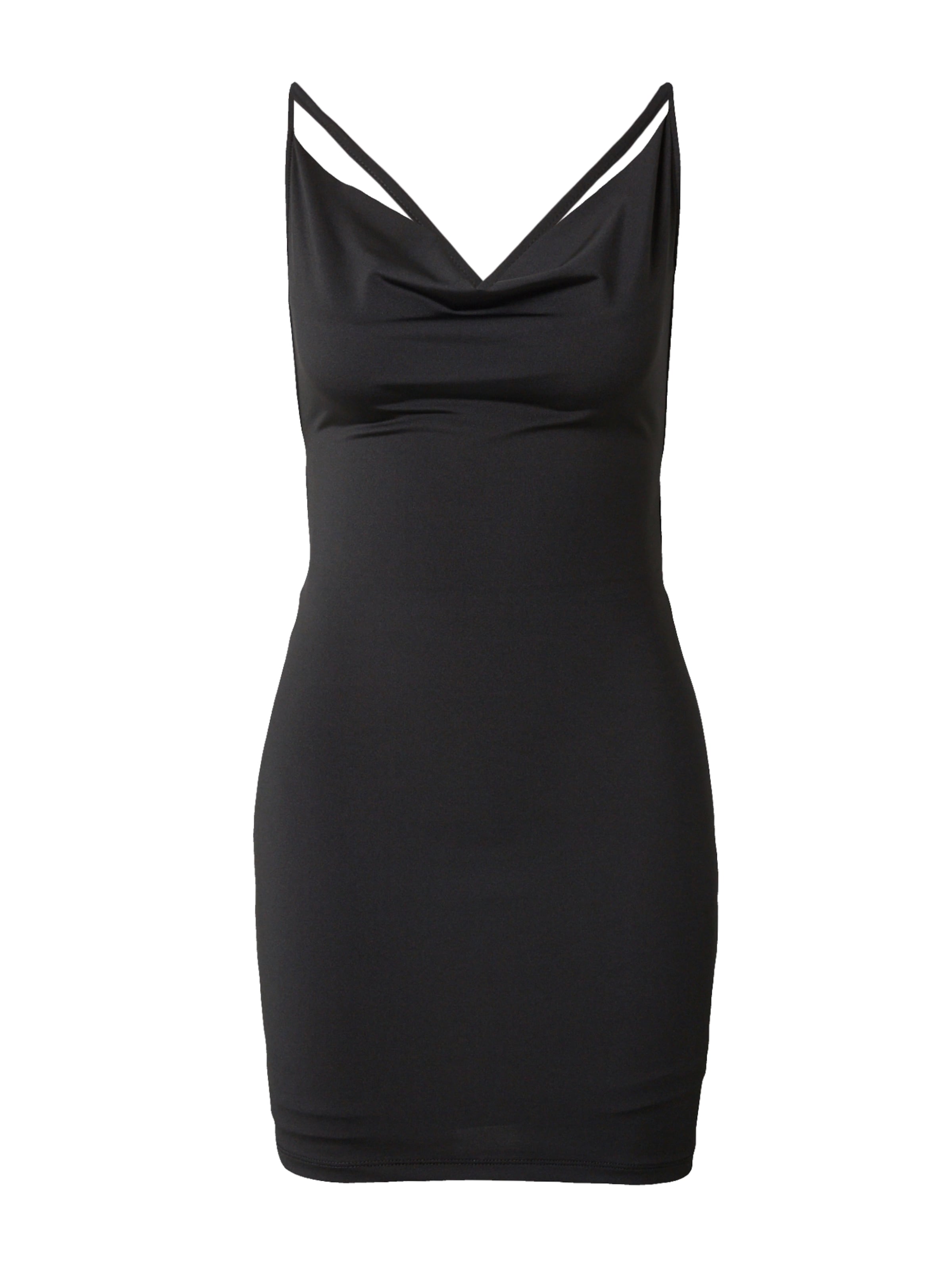 VIERVIER Cocktailklänning 'Nelly' i svart: framsida