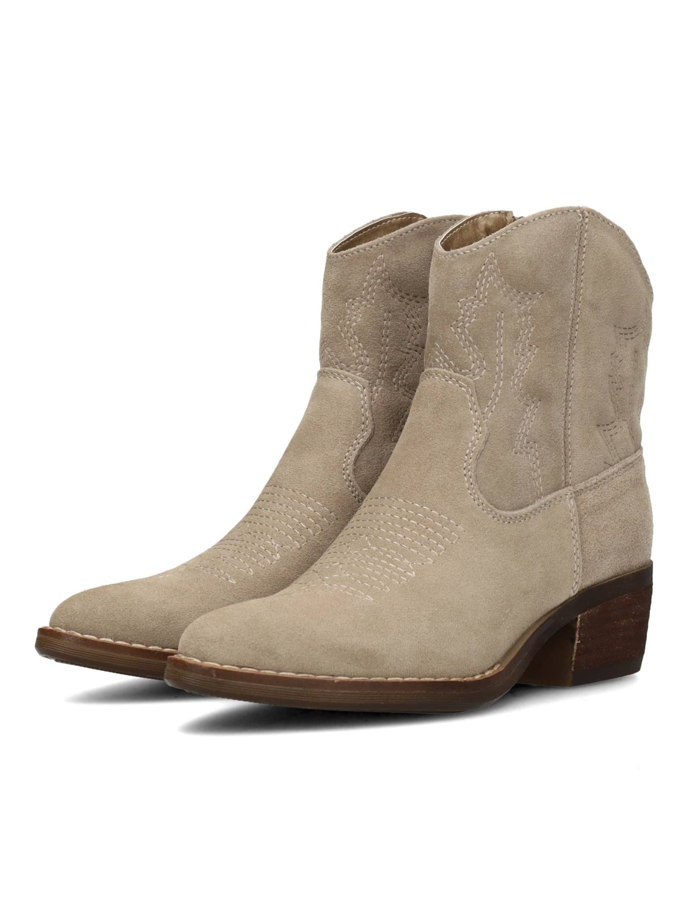 Bottes 'Elsie' Poelman en beige