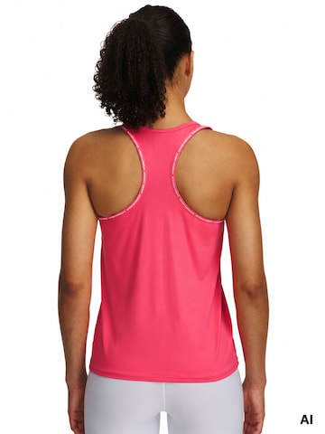 UNDER ARMOUR Top 'Tech Knockout Tank'‌‌‌‌‌‌‌‌ in Pink