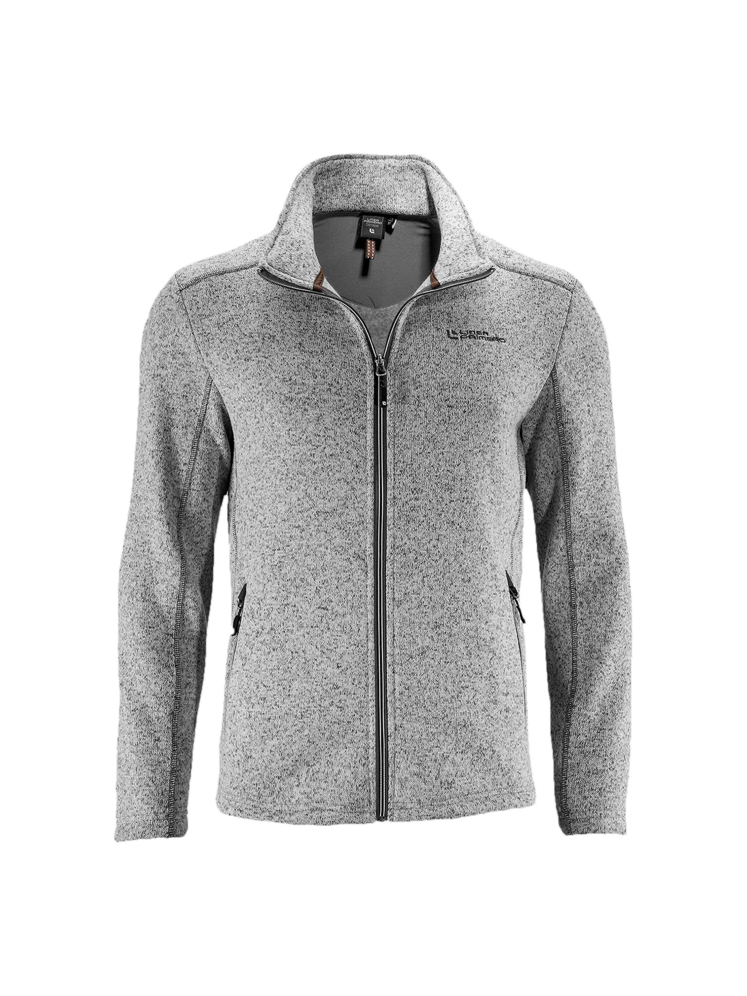 LPO Fleecejacke 'YORKTON  MEN'‌‌ in Grau: Vorderseite