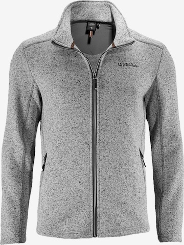 LPO Fleecejacke 'YORKTON  MEN' in Grau: Vorderseite