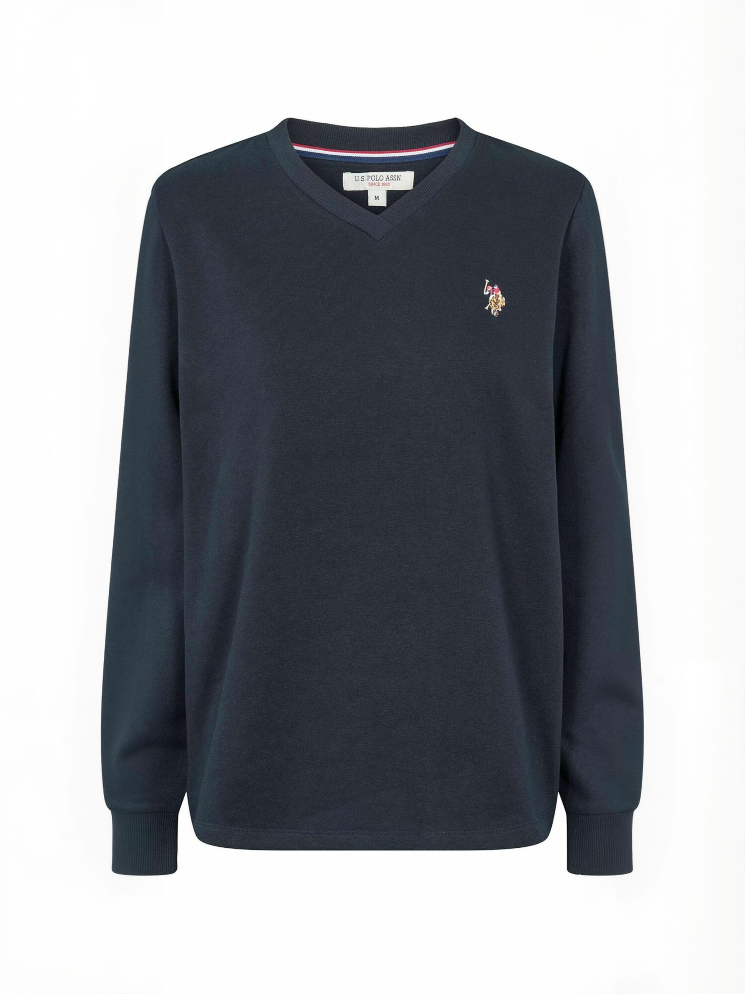 U.S. POLO ASSN. Trui ' UWMacy ' in Blauw: voorkant