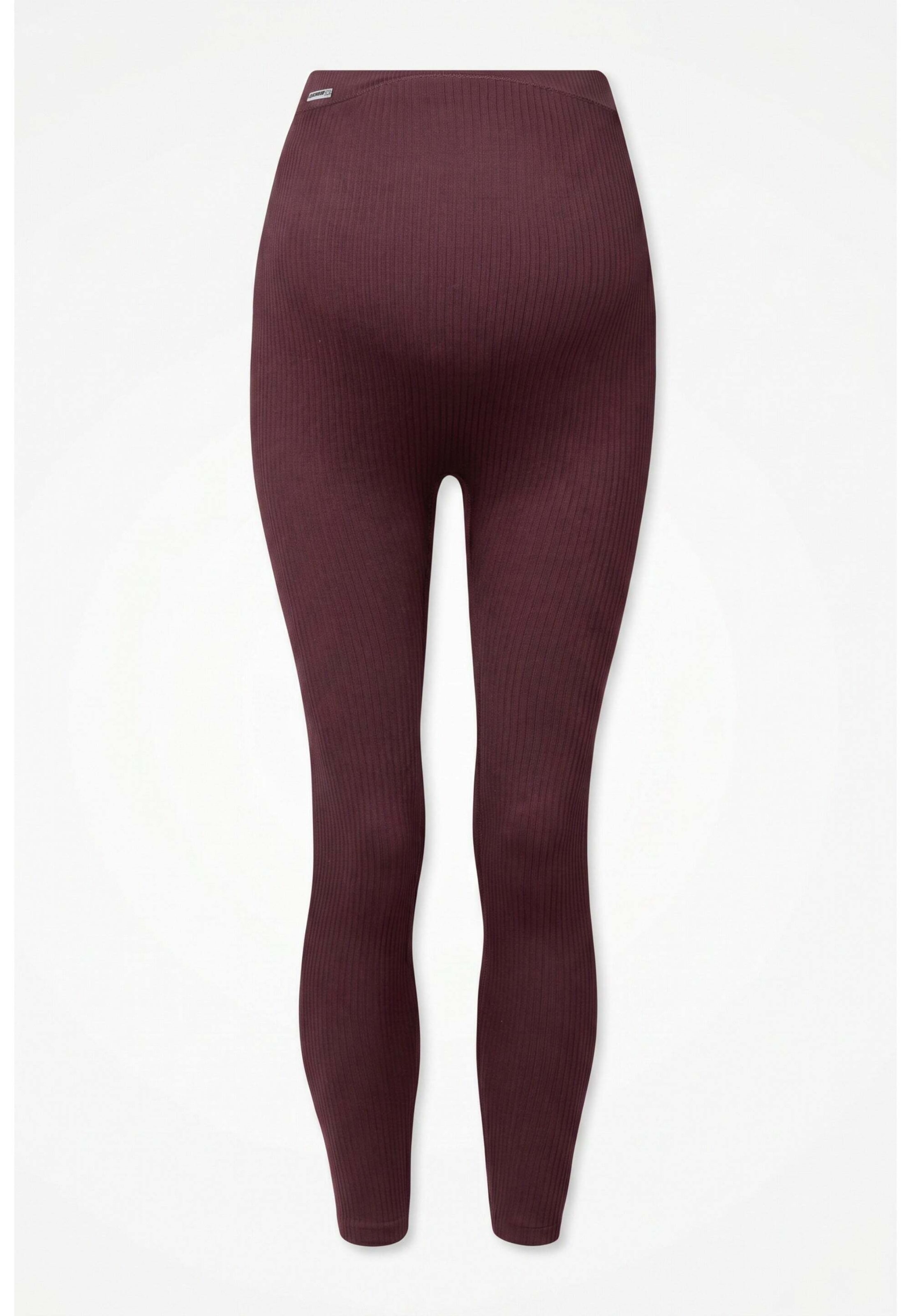 SNOCKS Slimfit Sportbroek in Rood: voorkant