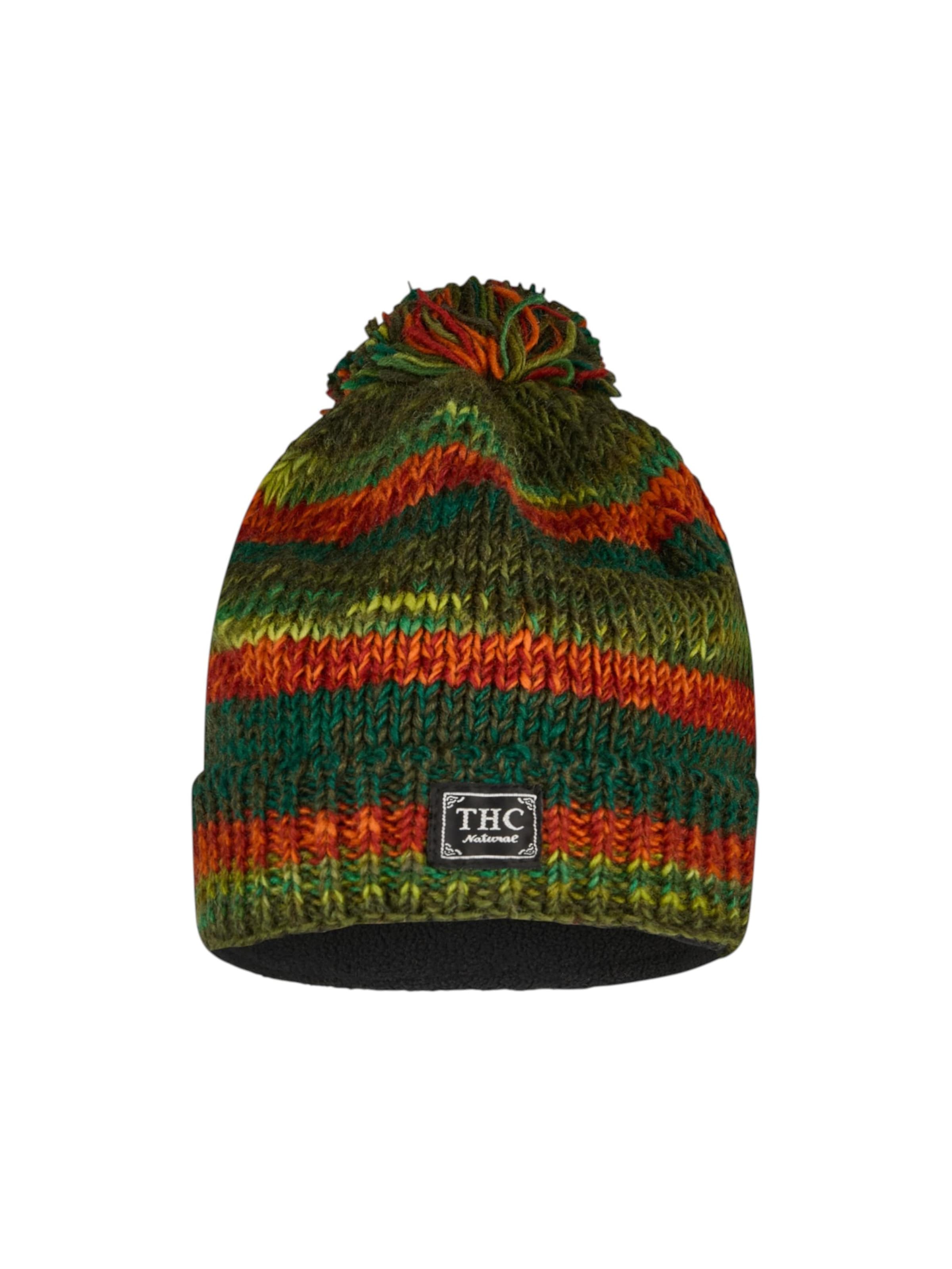 THC Natural Line Mütze 'THC 804'‌‌‌‌‌‌‌‌ in Mischfarben: Vorderseite