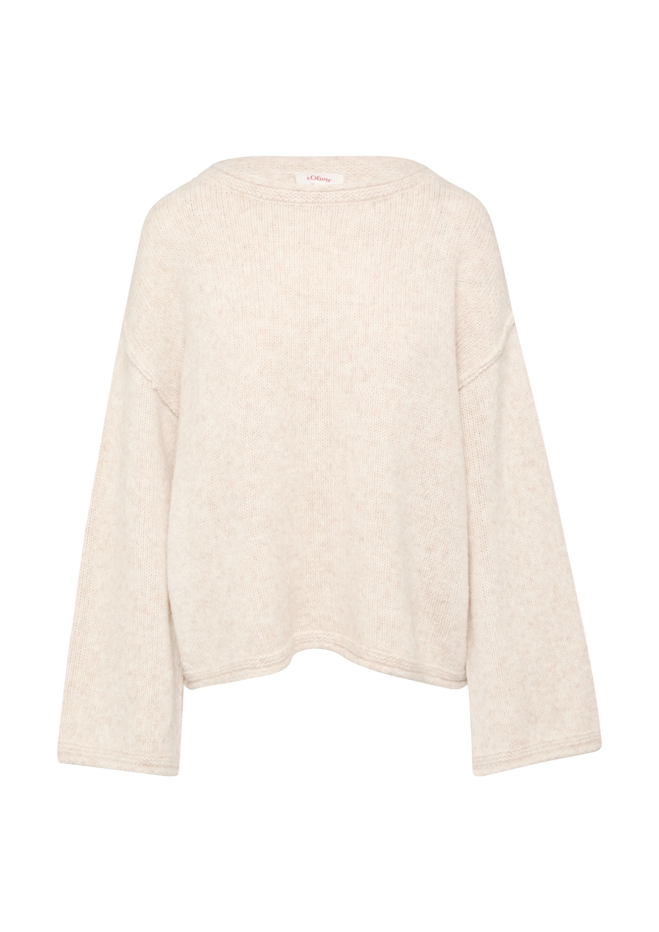 s.Oliver Trui in Beige: voorkant