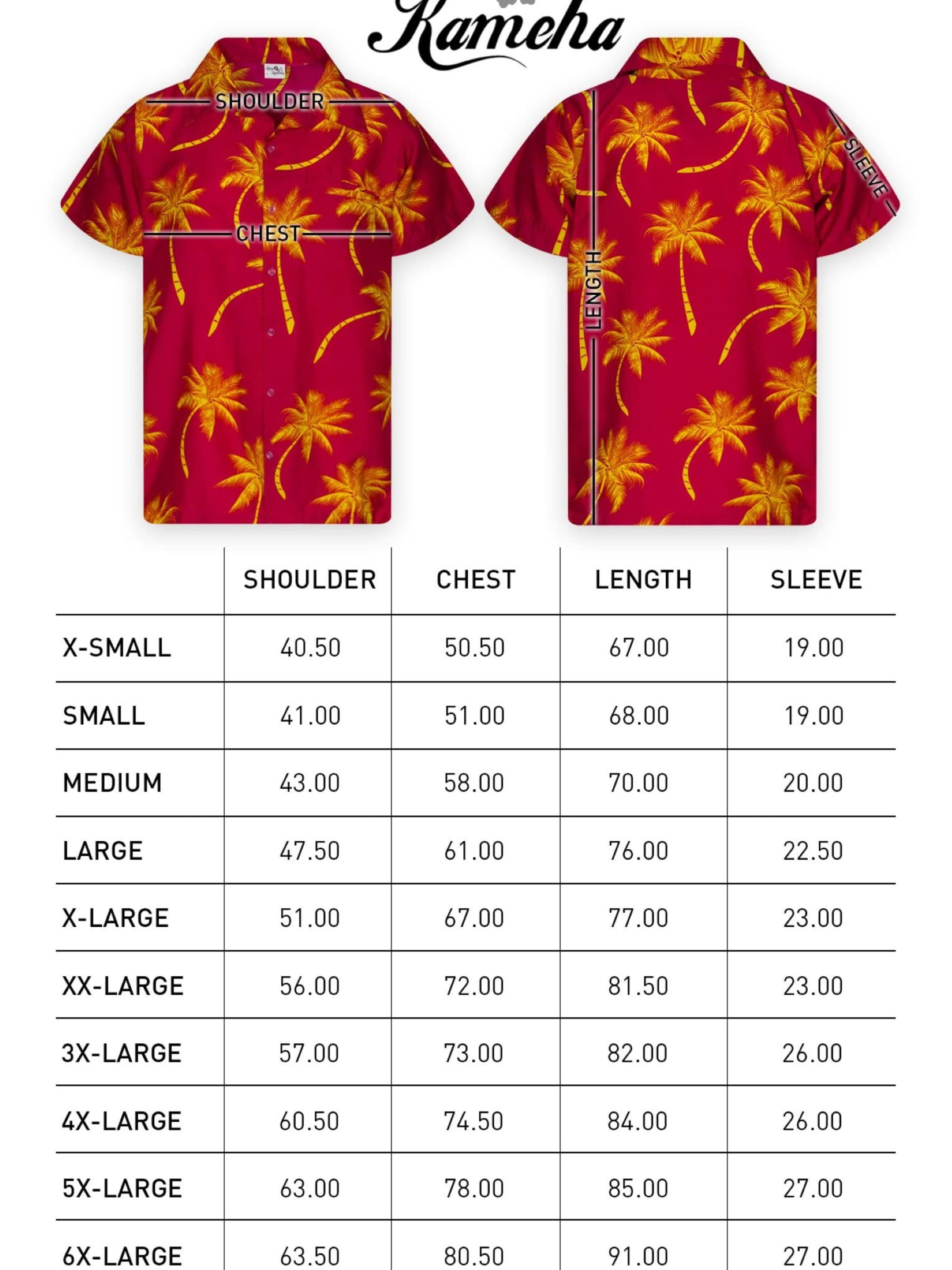 King Kameha Shirt 'Palmshadow' in Geel
