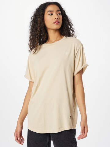 G-Star RAW Shirts 'Lash' i beige: forside