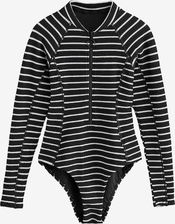 NextJednodijelni kupaći kostim - crna boja: prednji dio