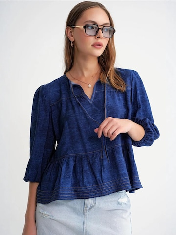 MixRay Blouse in Blauw