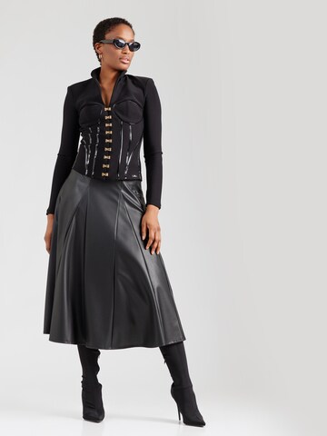 Veste mi-saison Elisabetta Franchi en noir