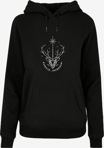ABSOLUTE CULT Sweatshirt 'Harry Potter - Expecto Patronum' in Black: front