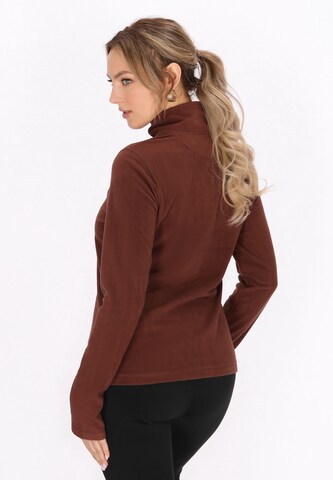 faina Athlsr - Pullover em castanho