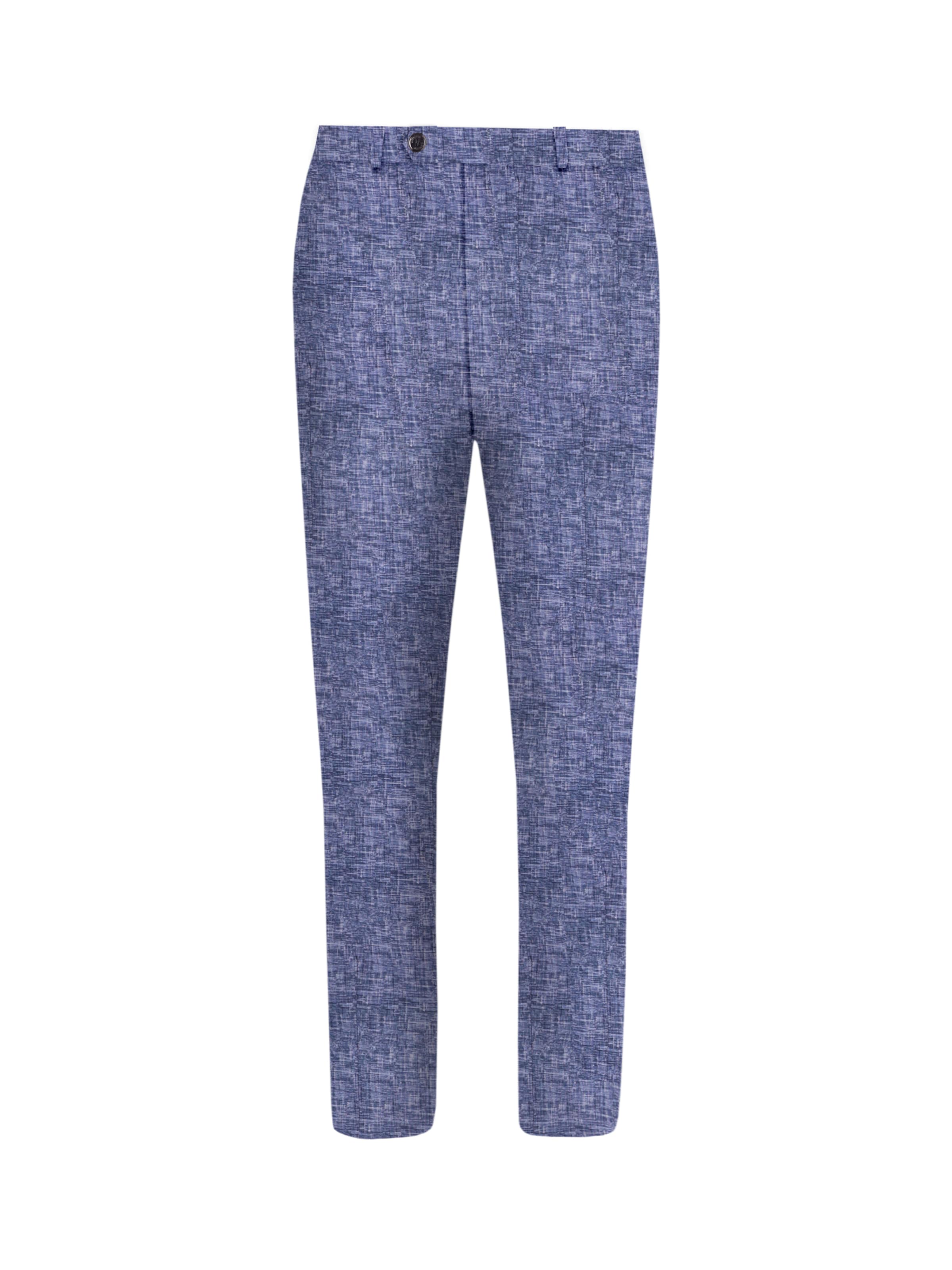 Distretto12 Weatherproof pants 'York High-Perform12 Liv' in Mottled blue, Item view